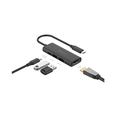 A4Tech DST-40C 4-In-1 Type-C Docking Station