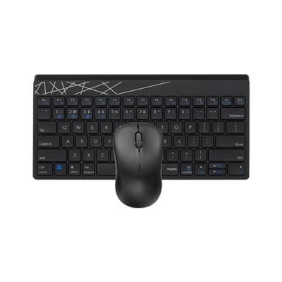 Rapoo 8000M Multi-mode Wireless Keyboard and Mouse Combo