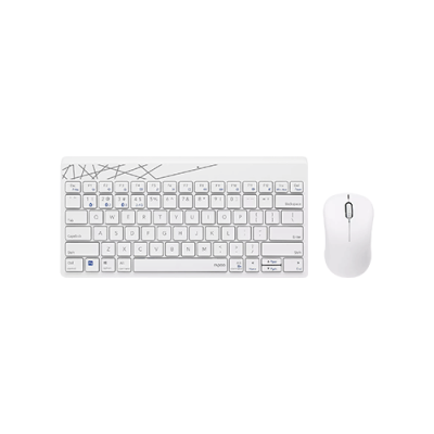 Rapoo 8000M Multi-mode Wireless Keyboard and Mouse Combo
