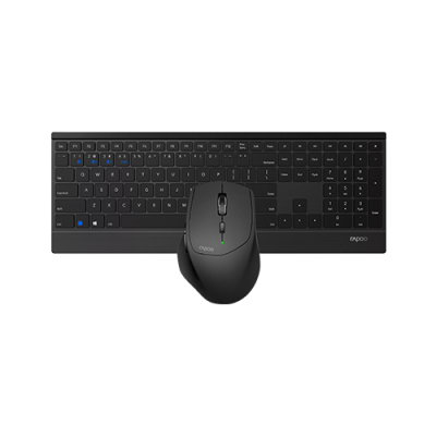 Rapoo 9500M Multi-mode Wireless Keyboard & Mouse Combo