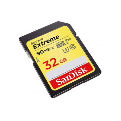 SanDisk Extreme 32GB 100mbps SDHC UHS-I Memory Card (SDSDXVT-032G-GNCIN)