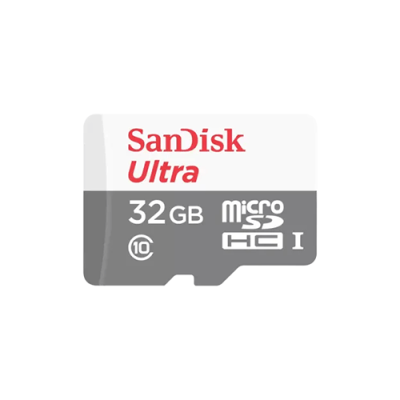 SanDisk Ultra 32GB Class-10 100mbps Micro SDHC UHS-I Memory Card (SDSQUNR-032G-GN3MN)