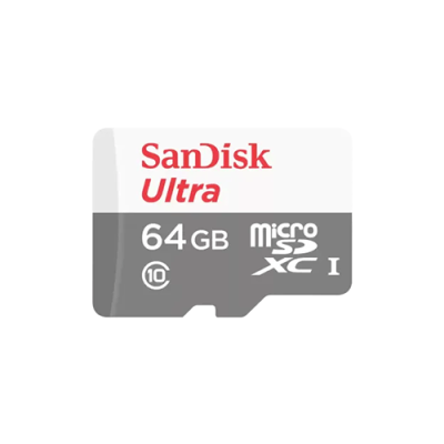 SanDisk Ultra 64GB Class-10 100mbps Micro SDXC UHS-I Memory Card (SDSQUNR-064G-GN3MN) SanDisk Ultra 64GB Class-10 100mbps Micro SDXC UHS-I Memory Card (SDSQUNR-064G-GN3MN)