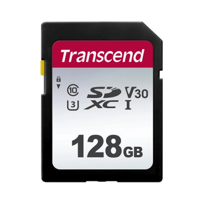 Transcend 128GB 100Mbps UHS-I SD 300S Memory Card