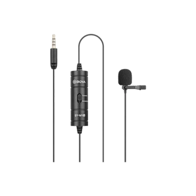 BOYA BY-M1S Universal Lavalier Microphone BOYA BY-M1S Universal Lavalier Microphone