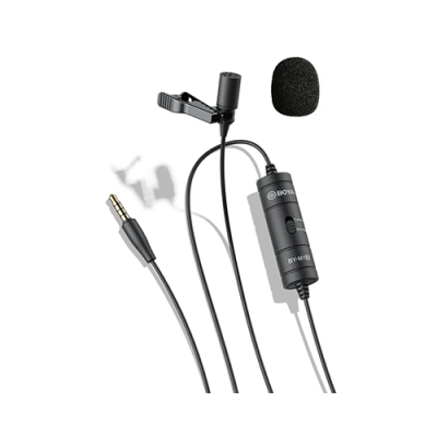 BOYA BY-M1S Universal Lavalier Microphone BOYA BY-M1S Universal Lavalier Microphone