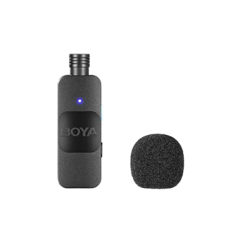 BOYA BY-V1 Ultracompact 2.4GHz Wireless Microphone System for iOS Device BOYA BY-V1 Ultracompact 2.4GHz Wireless Microphone System for iOS Device