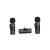 BOYA BY-V2 Ultracompact 2.4GHz Wireless Microphone System for iOS Device BOYA BY-V2 Ultracompact 2.4GHz Wireless Microphone System for iOS Device
