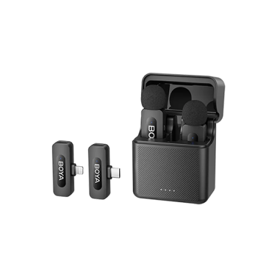 BOYA BY-V35 2.4 GHz Dual-Channel Wireless Microphone For Camera