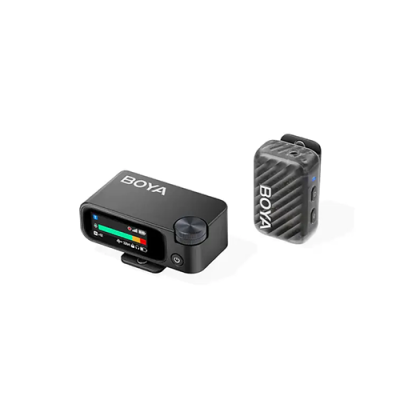 Boya BOYAMIC 2 AI-Powered Button Mini Wireless Microphone System Boya BOYAMIC 2 AI-Powered Button Mini Wireless Microphone System