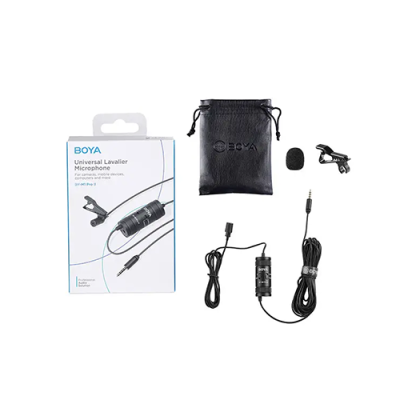 Boya BY-M1 Pro II 3.5mm Lavalier Microphone Boya BY-M1 Pro II 3.5mm Lavalier Microphone