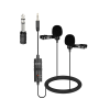 Boya BY-M1DM Dual Omni Directional Lavalier Microphone Boya BY-M1DM Dual Omni Directional Lavalier Microphone