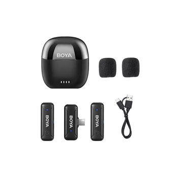 Boya BY-WM3T-U2 Mini 2.4GHz Wireless Microphone Boya BY-WM3T-U2 Mini 2.4GHz Wireless Microphone