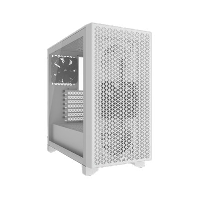Corsair 3000D AIRFLOW Mid-Tower ATX Casing White
