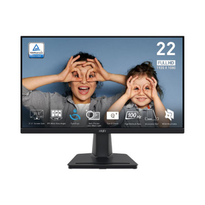 MSI PRO MP225 21.5" 100Hz IPS FHD Monitor