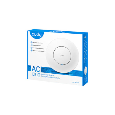 Cudy AP1300 AC1200 1200Mbps Wireless Dual Band Indoor Access Point
