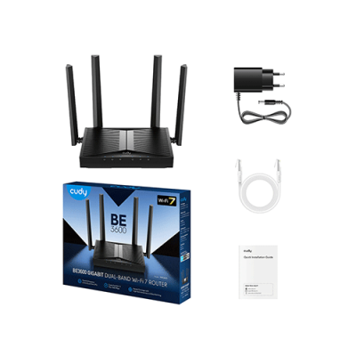 Cudy WR3600 BE3600 Gigabit Wi-Fi 7 Mesh Router Cudy WR3600 BE3600 Gigabit Wi-Fi 7 Mesh Router