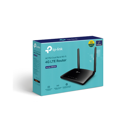 TP-Link Archer MR200 AC750 Dual Band 4G LTE Router TP-Link Archer MR200 AC750 Dual Band 4G LTE Router