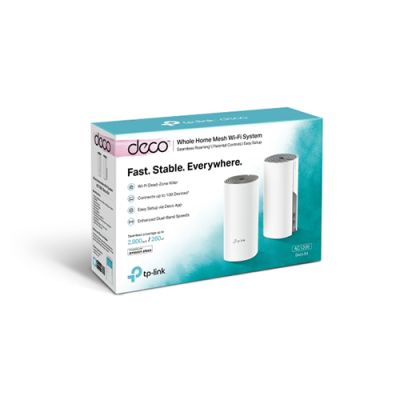 TP-Link Deco E4 AC1200 Dual-band Mesh Router (2 Pack) TP-Link Deco E4 AC1200 Dual-band Mesh Router (2 Pack)
