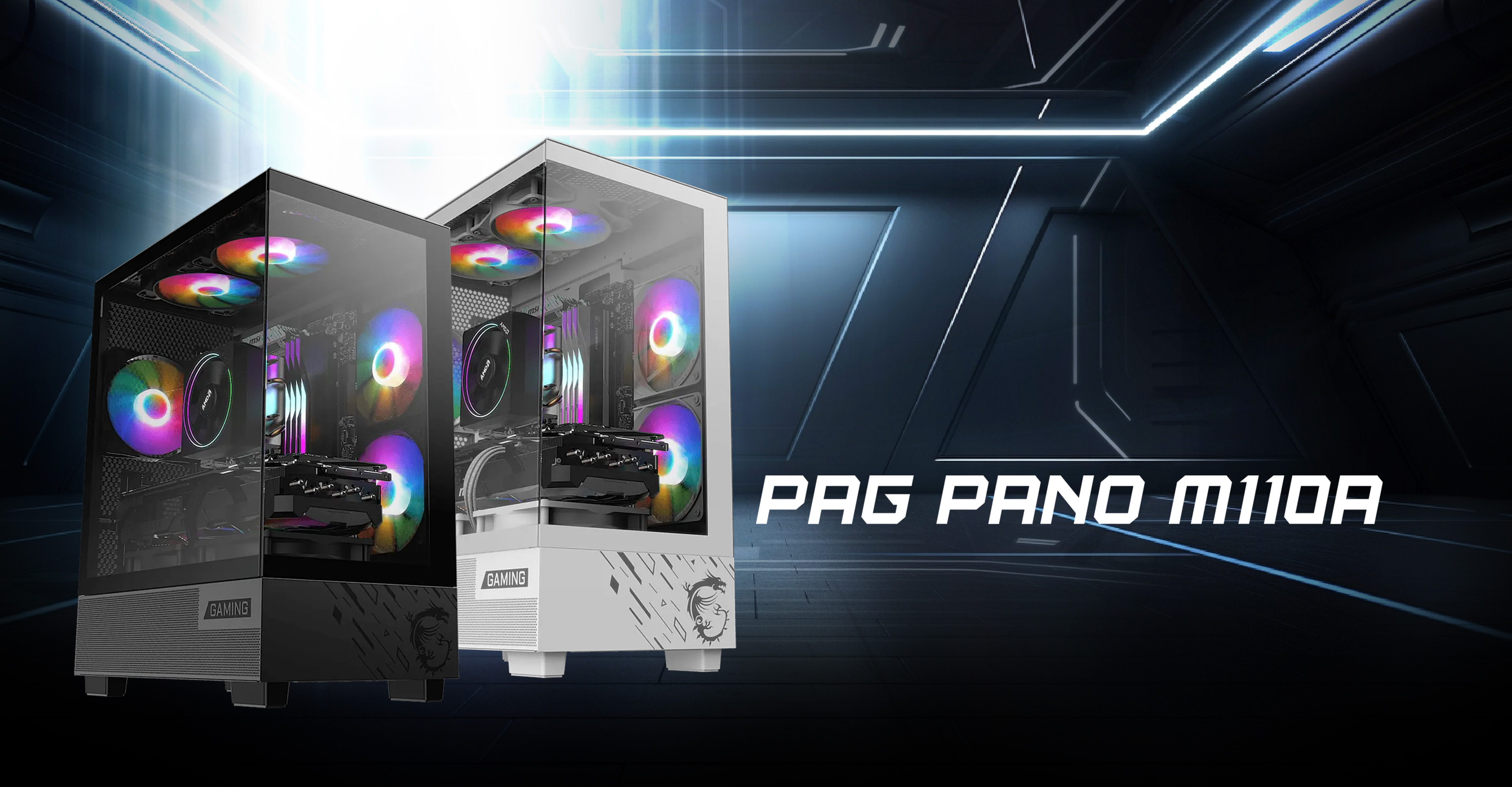 MSI PAG PANO M110A Micro-ATX Mid Tower Gaming Casing MSI PAG PANO M110A Micro-ATX Mid Tower Gaming Casing
